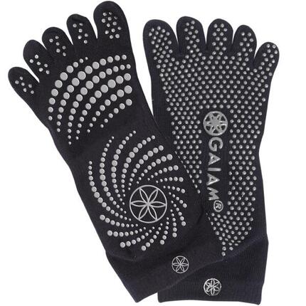 Grijze grippy yogasokken M/L