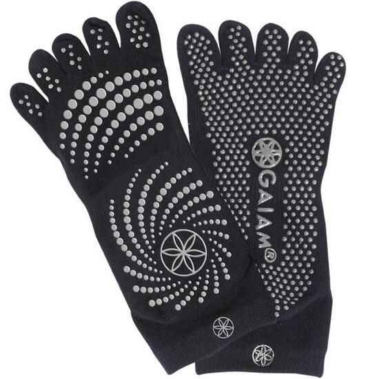 Grijze grippy yogasokken S/M