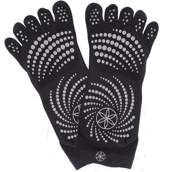 Grijze grippy yogasokken M/L