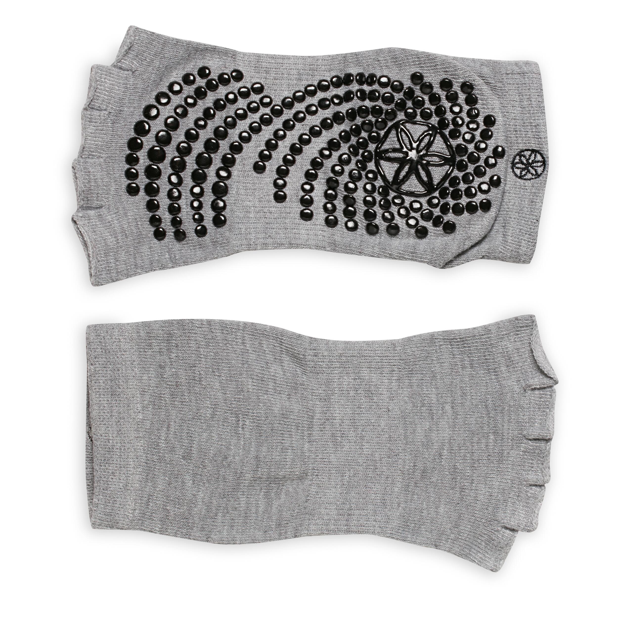 Zehenlose Griffig Yoga Socken Indigo/Schwarz 2pk 3/4