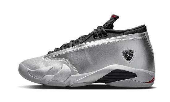 Zapatillas Air Jordan 14 Low Metallic Silver