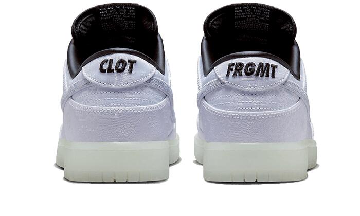 Dunk Low CLOT Fragment White 2/5