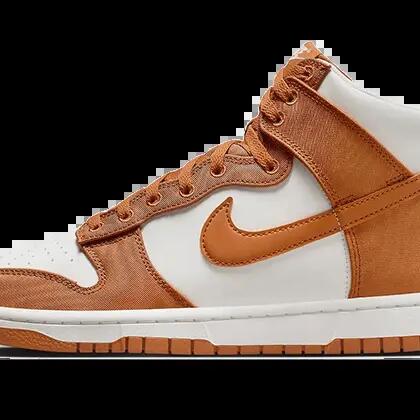 Basketball shoes - High-top satin - Dunk High - Monarch/Sail