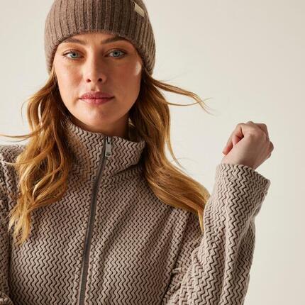 Heidy Wärmendes Fleece mit durchgehendem Reißverschluss für Damen