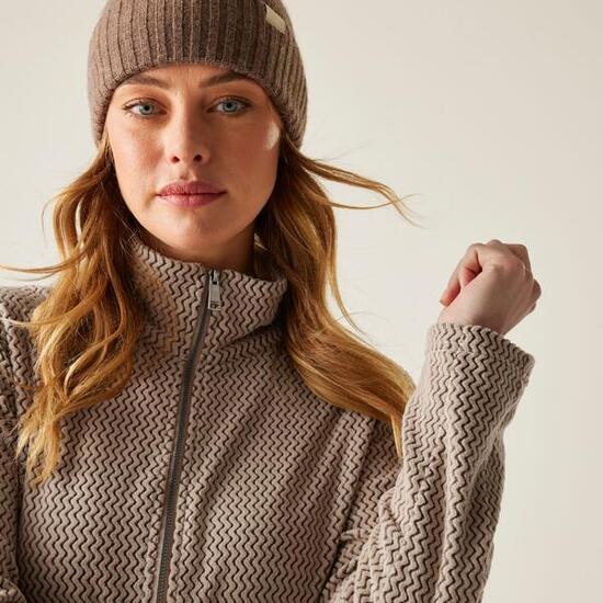 Heidy Wärmendes Fleece mit durchgehendem Reißverschluss für Damen