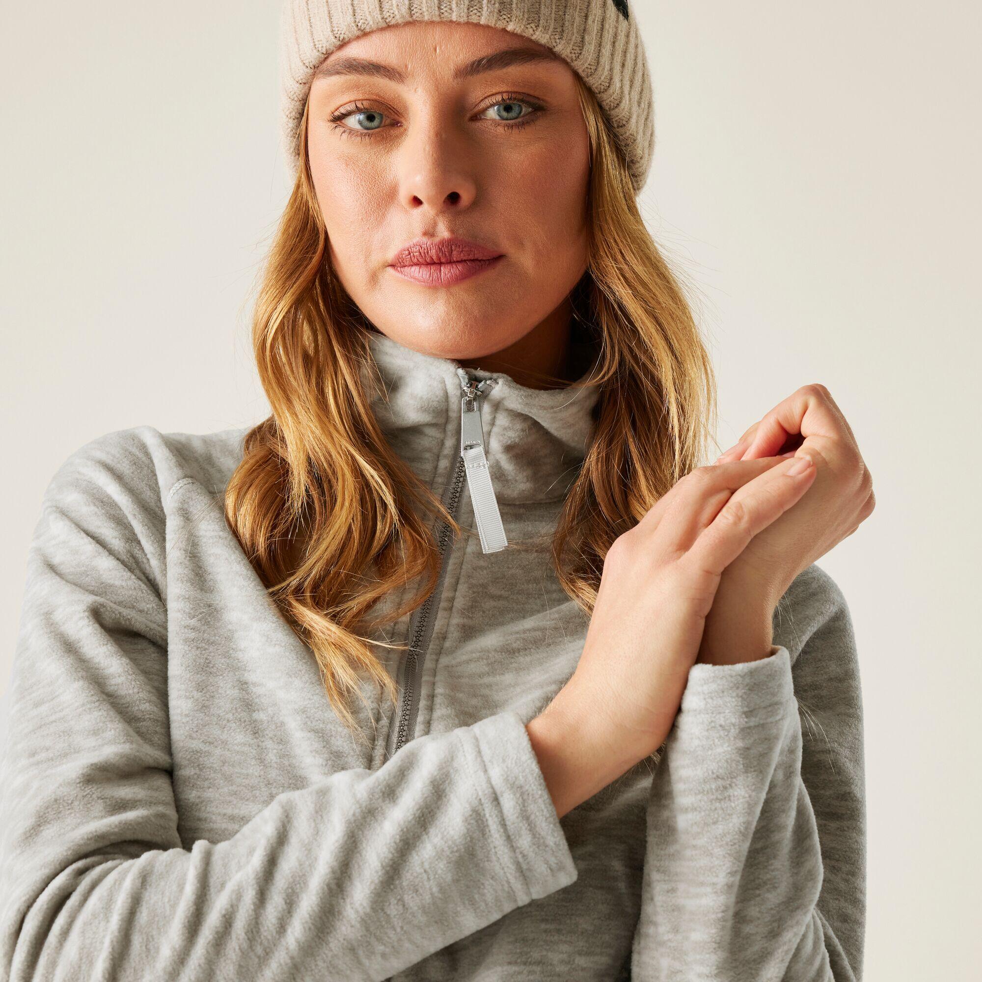 Felpa isolante leggera da donna Mayse con zip completa 4/7
