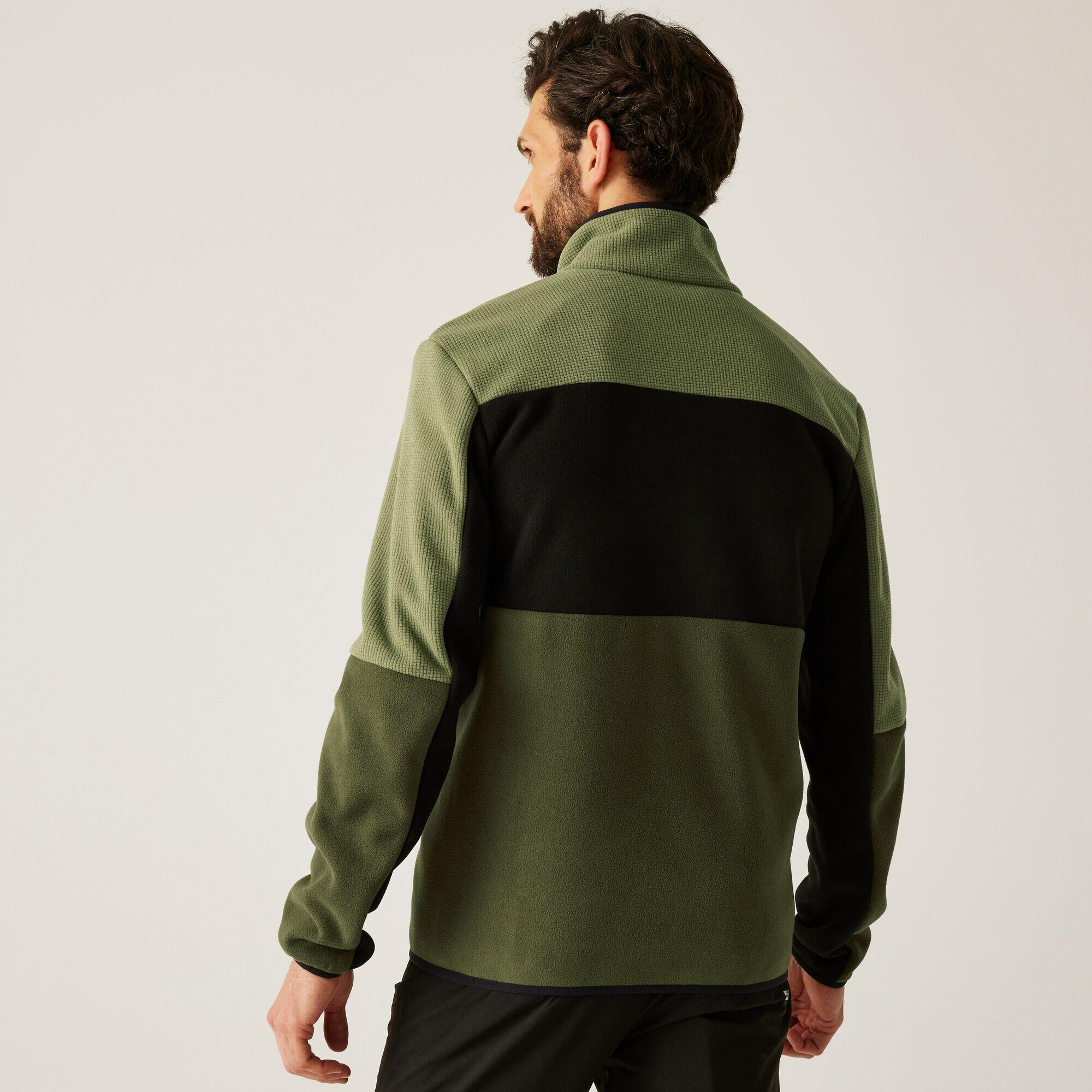 Felpa attiva isolante da uomo Ormont in stretch con zip completa 2/7