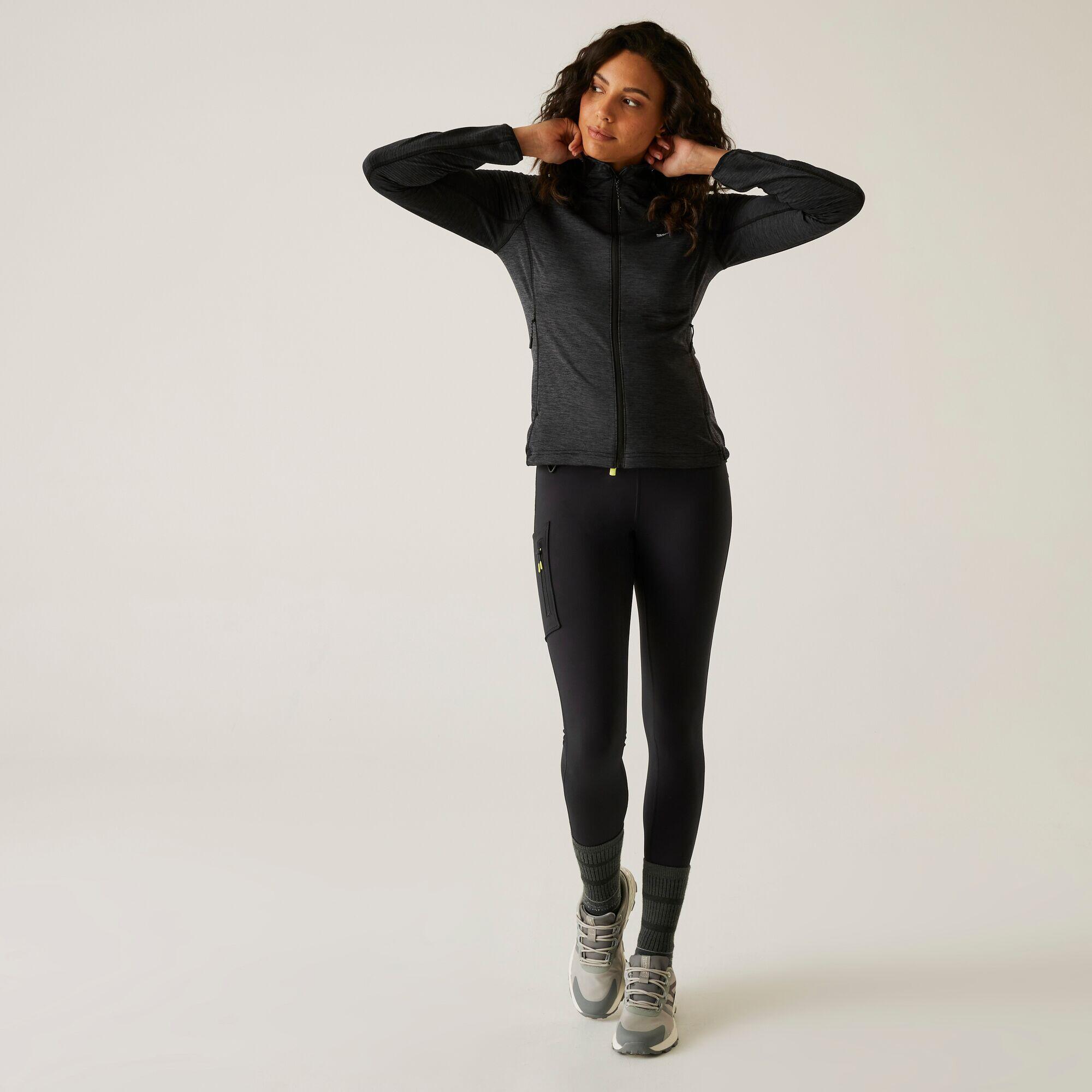 Harpten lichtgewicht fleece vest met capuchon voor dames 3/7