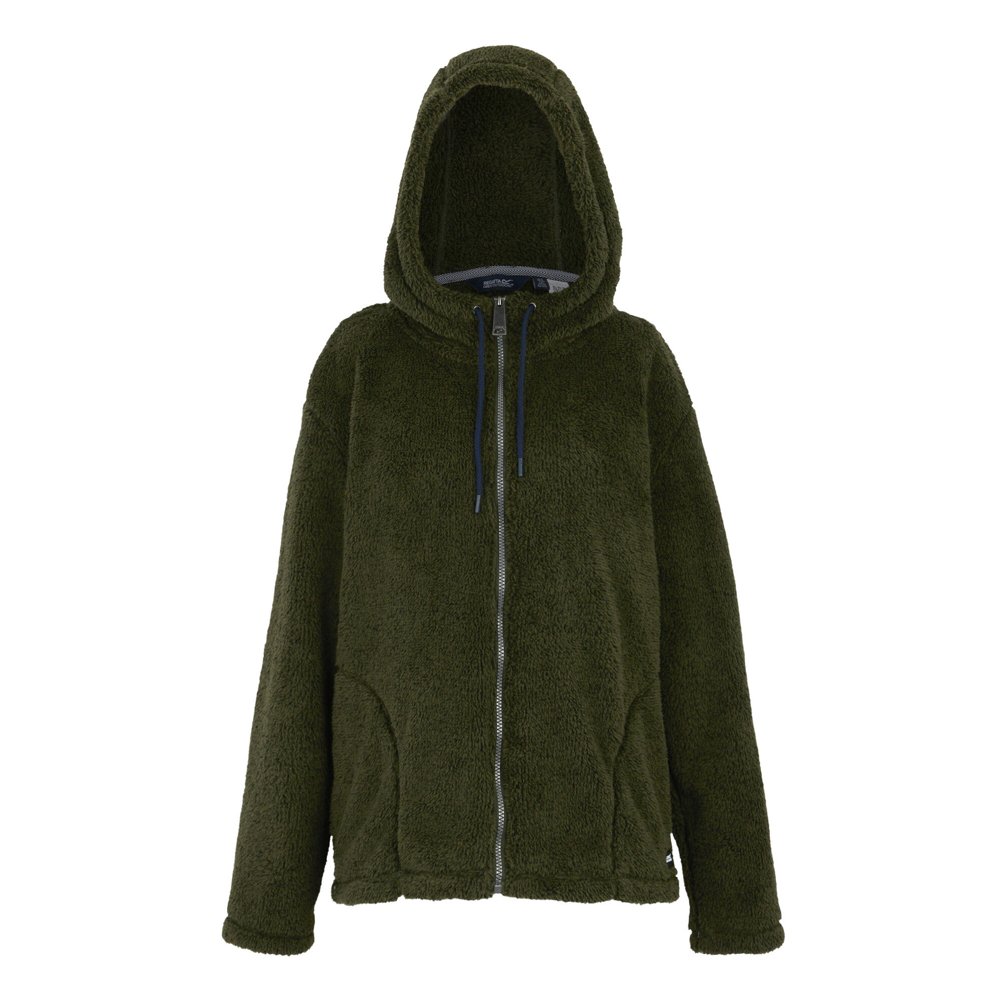 Polaire douillette isolante à capuche entièrement zippée Orielle pour femme 6/7