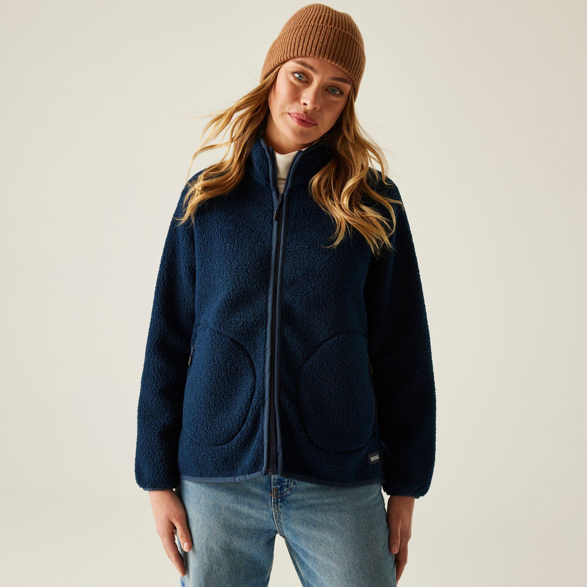 REGATTA Frankie Wärmendes Borg-Fleece mit durchgehendem Reißverschluss für Damen