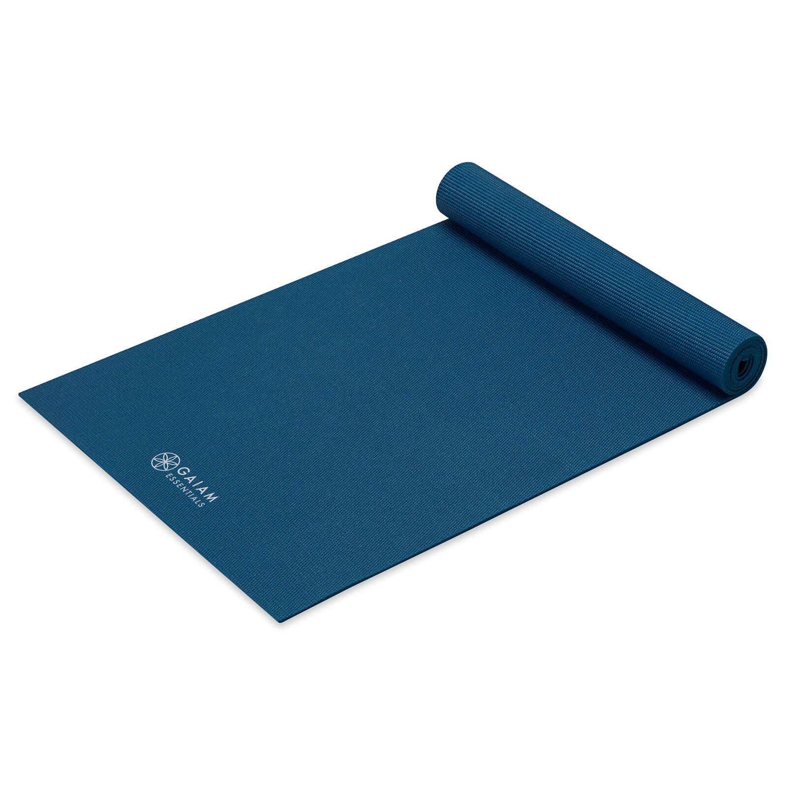 Essentials Yogamatte Blau 6mm 3/4
