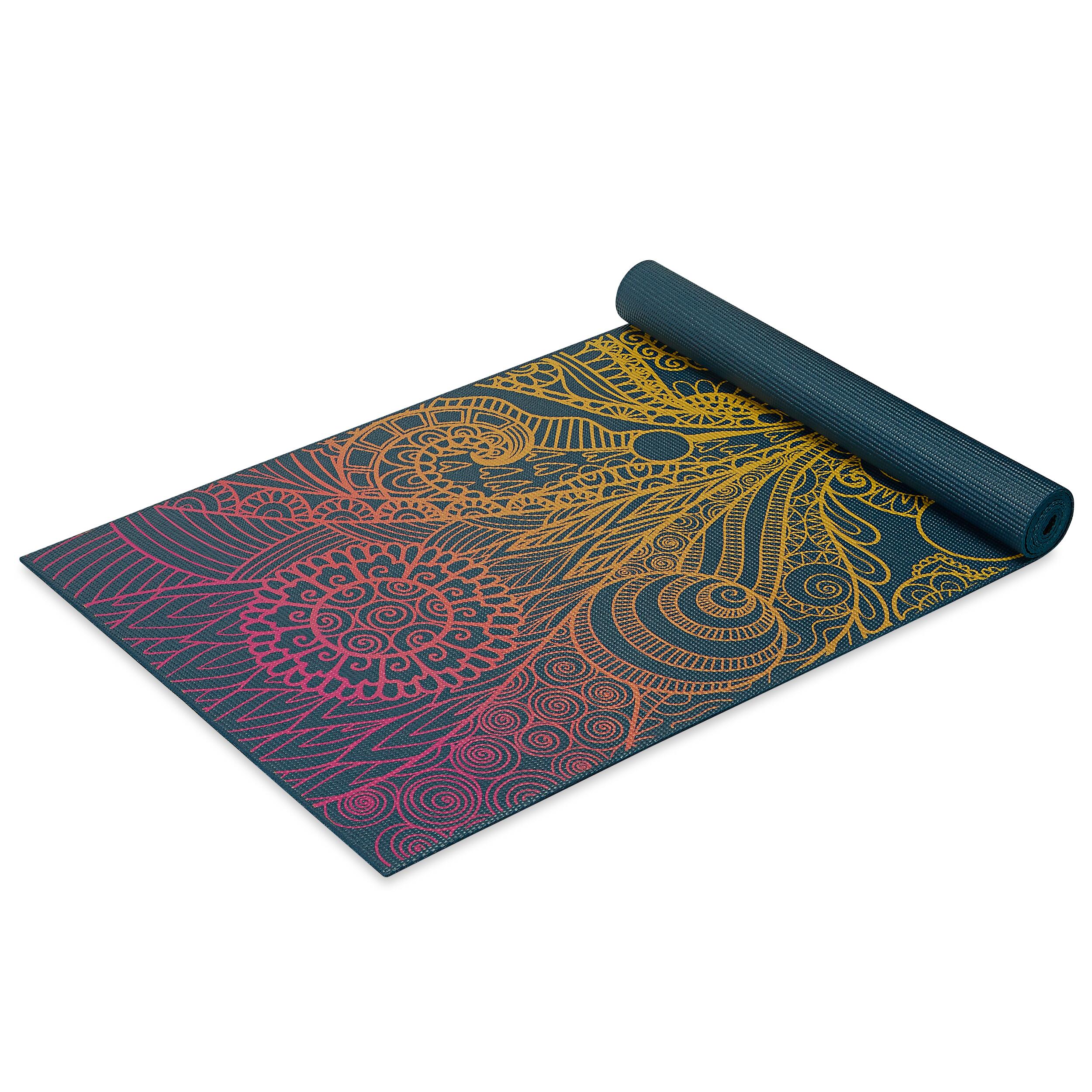 Vivid Zest yogamat 4 mm 3/3