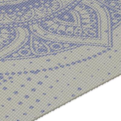 DOVE BLUE CELESTIAL YOGAMATTE 5MM PRINTED
