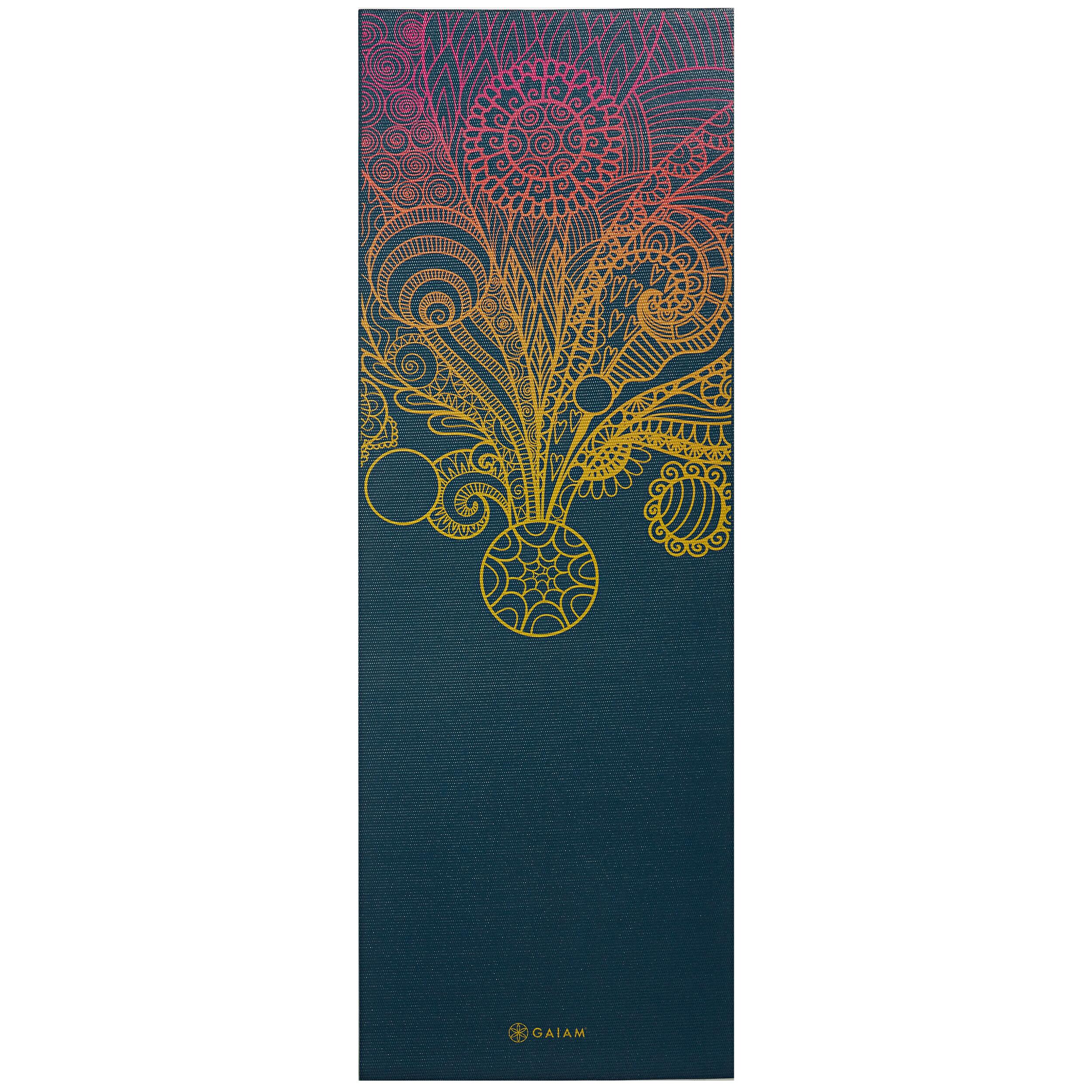Vivid Zest yogamat 4 mm 2/3