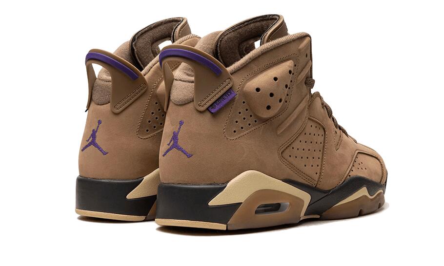 Air Jordan 6 Retro Gore-Tex Brown Kelp - Taille : 37.5 EU 2/4