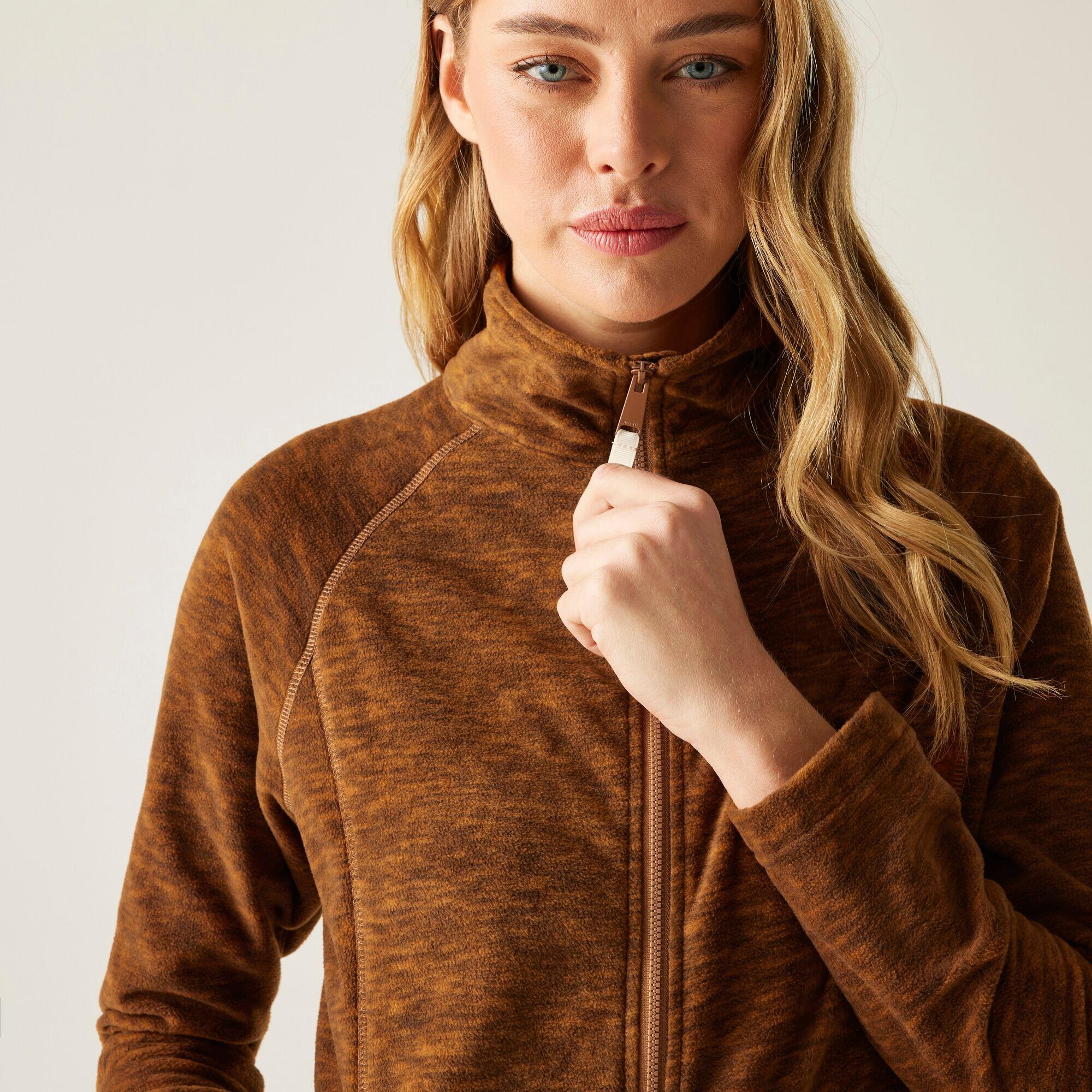 Mayse Leichtes Wärmendes Fleece mit durchgehendem Reißverschluss für Damen 4/7