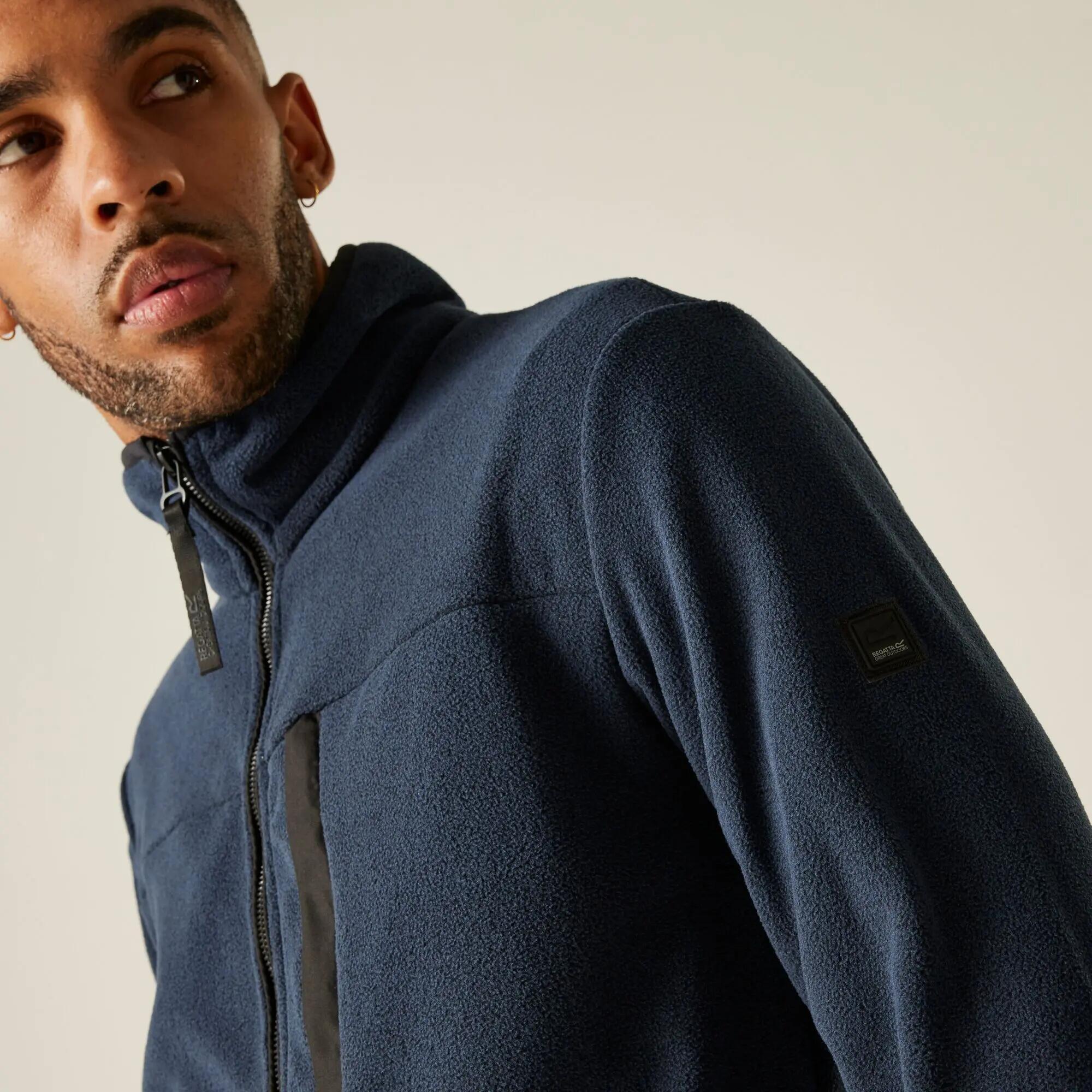 Aidey Wärmendes Fleece mit durchgehendem Reißverschluss für Herren 4/7