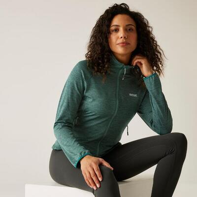Harpten lichtgewicht fleece vest met capuchon voor dames
