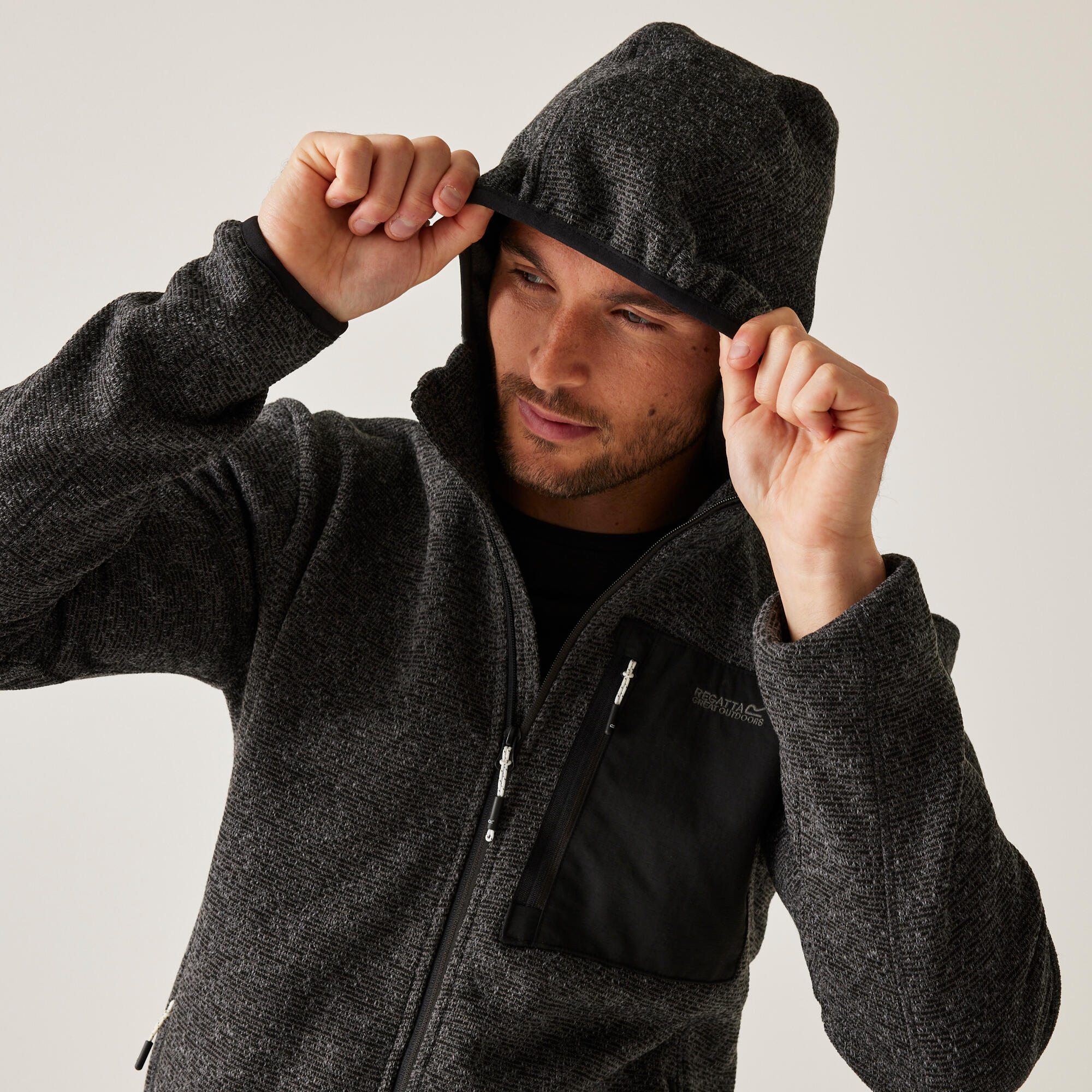 Polaire à capuche isolante extensible Newhill pour homme 6/7