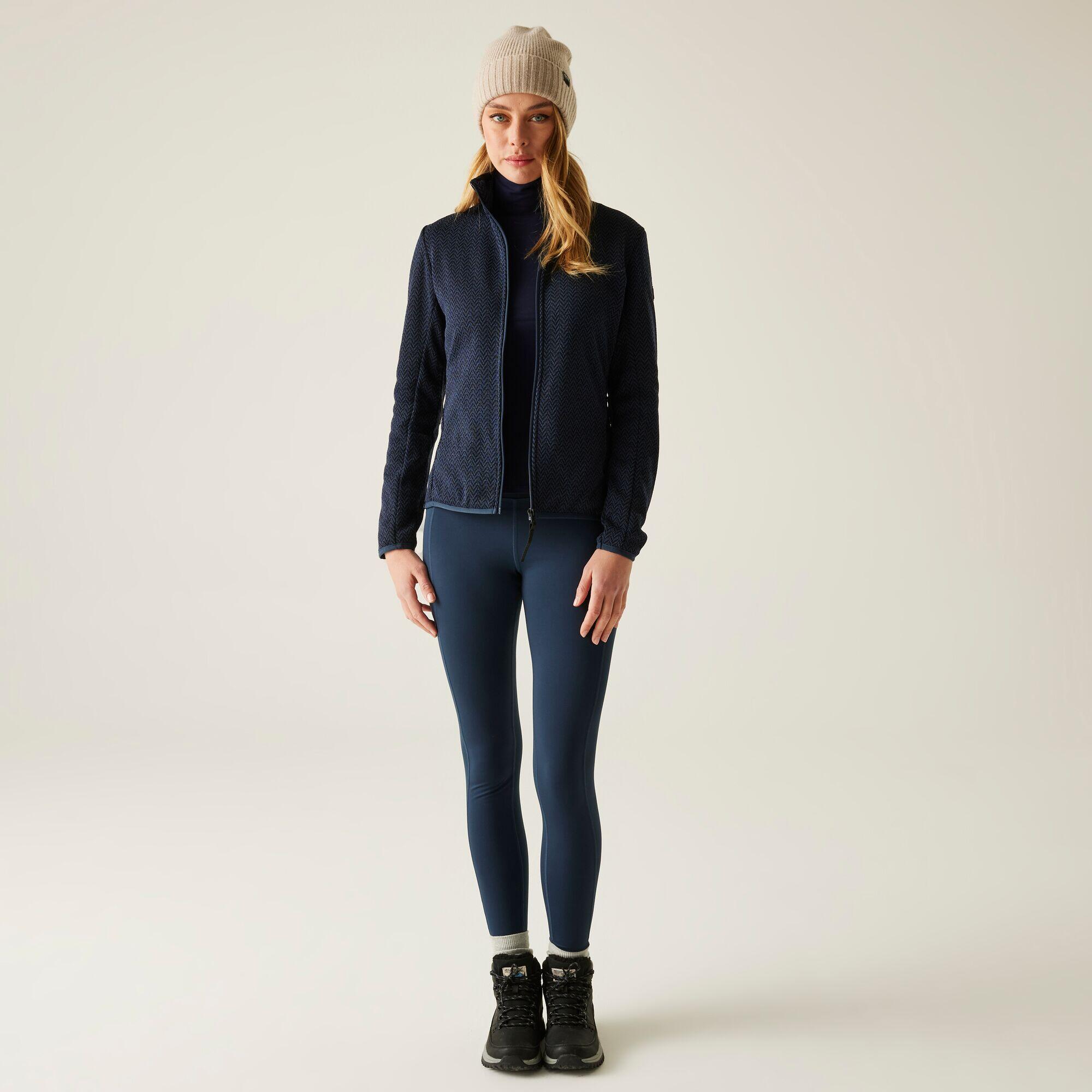 Felpa isolante leggera da donna Elzie con zip completa 3/7