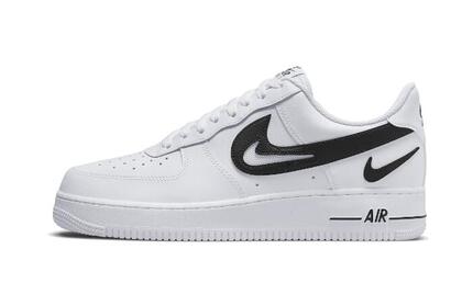 Air Force 1 Low '07 FM Cut Out Swoosh White Black