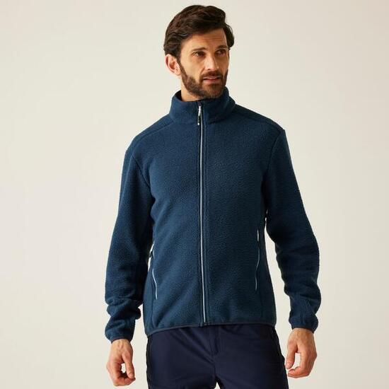 Felpa attiva da uomo Elnut in stretch con zip completa