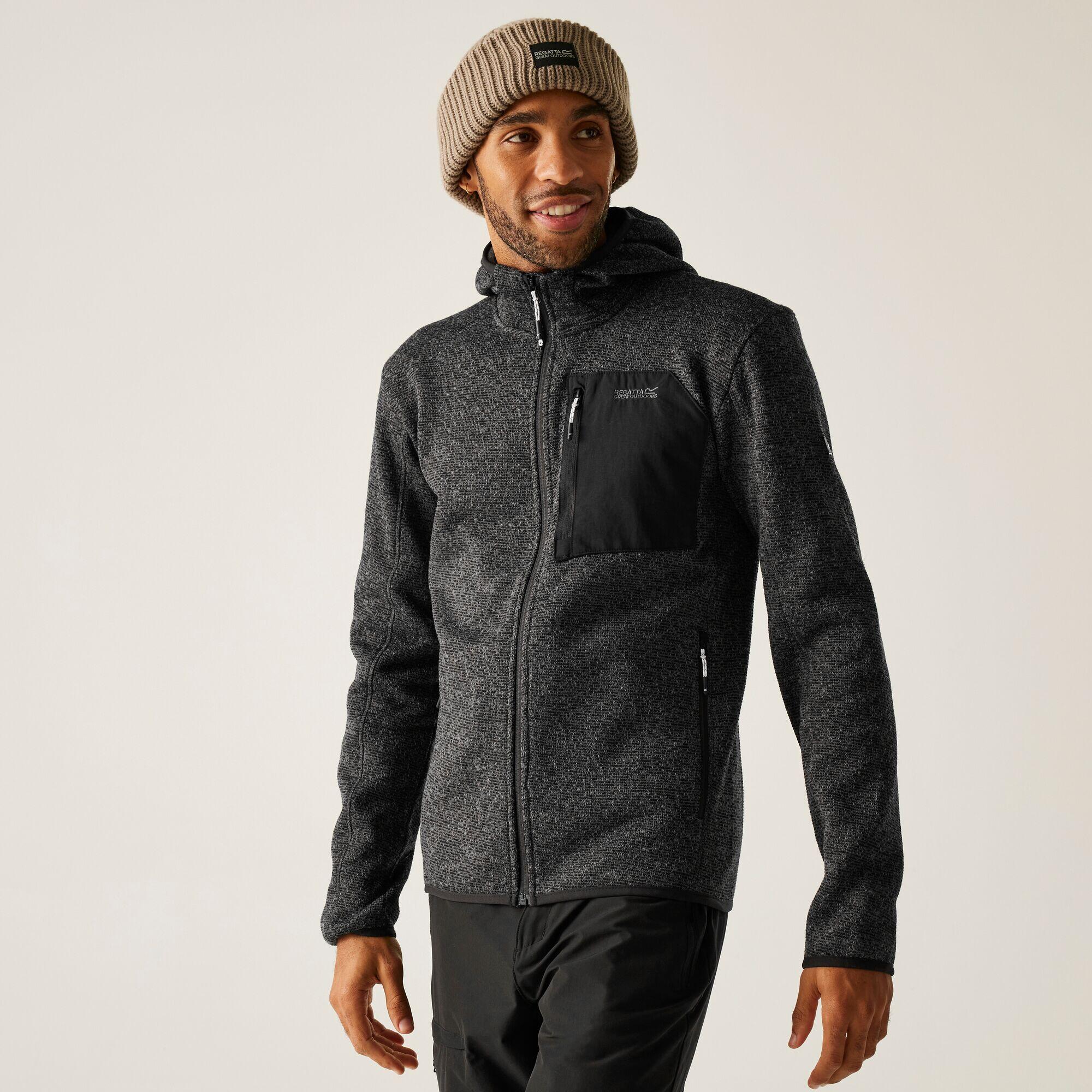 Regatta - Polaire À Capuche Isolante Extensible Newhill Pour Homme - Pull - Gris|marron - Decathlon