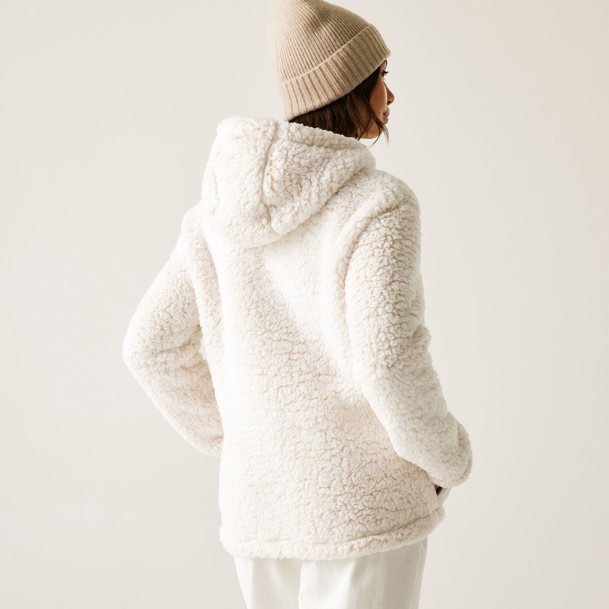 Polaire douillette isolante à capuche entièrement zippée Orielle pour femme 2/7