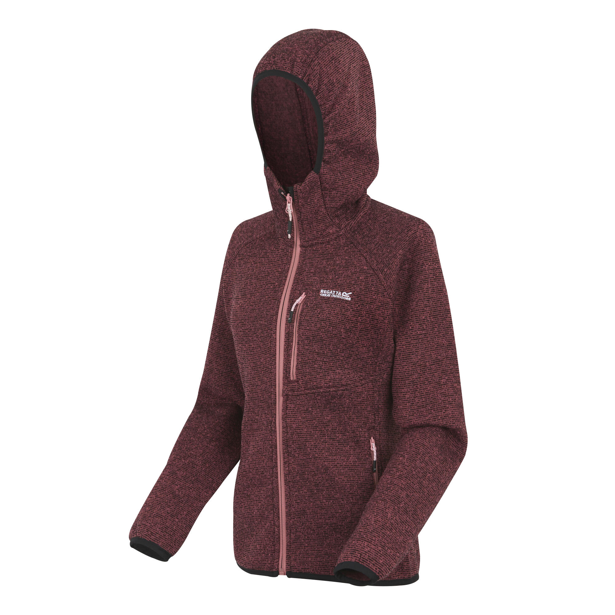 Newhill lichtgewicht fleece vest met capuchon voor dames 7/7
