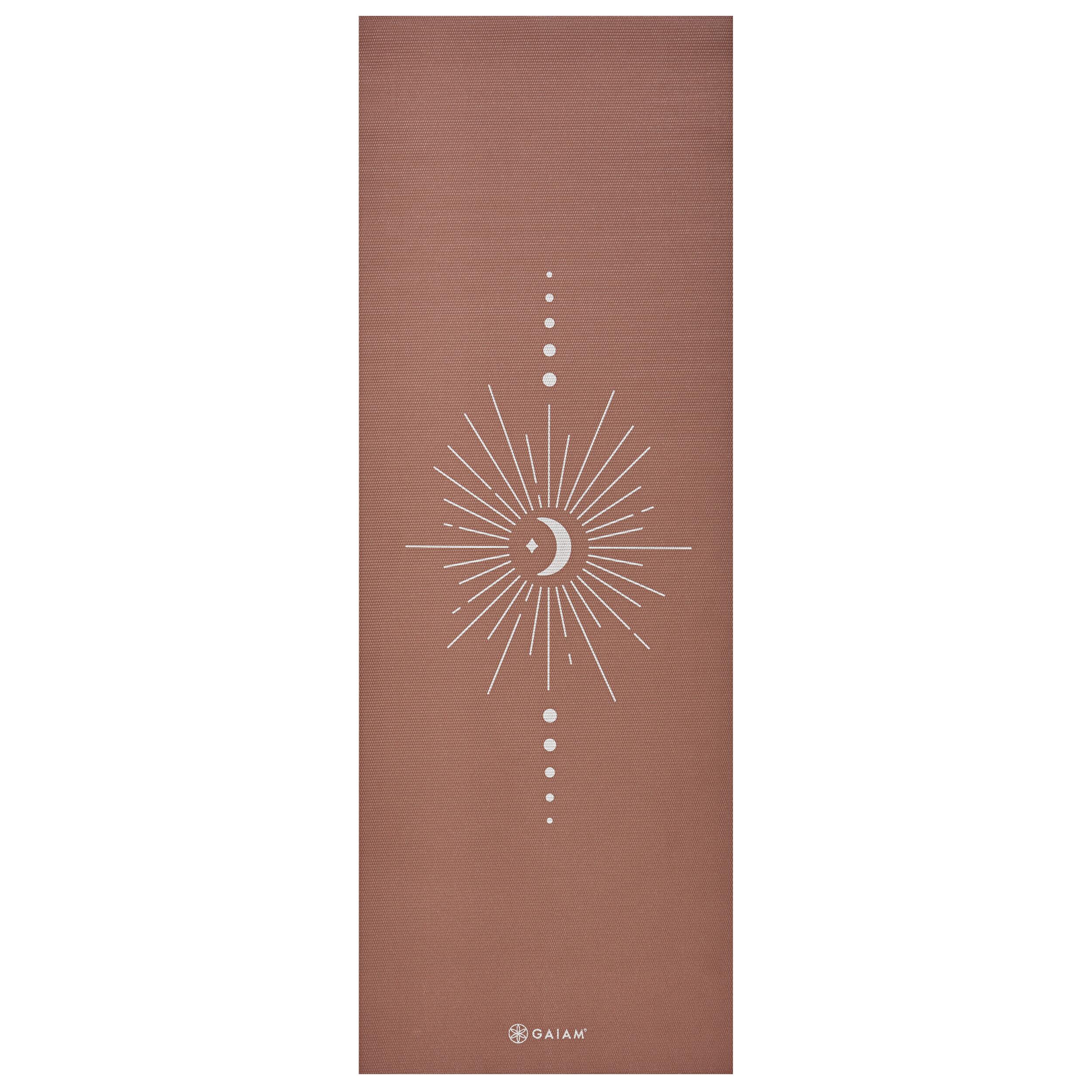 Esterilla de yoga GAIAM 173 cm PVC 5 mm 3/4