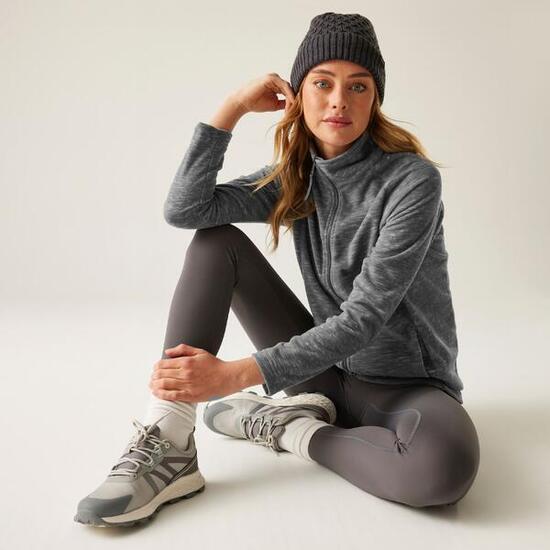 Felpa isolante leggera da donna Mayse con zip completa