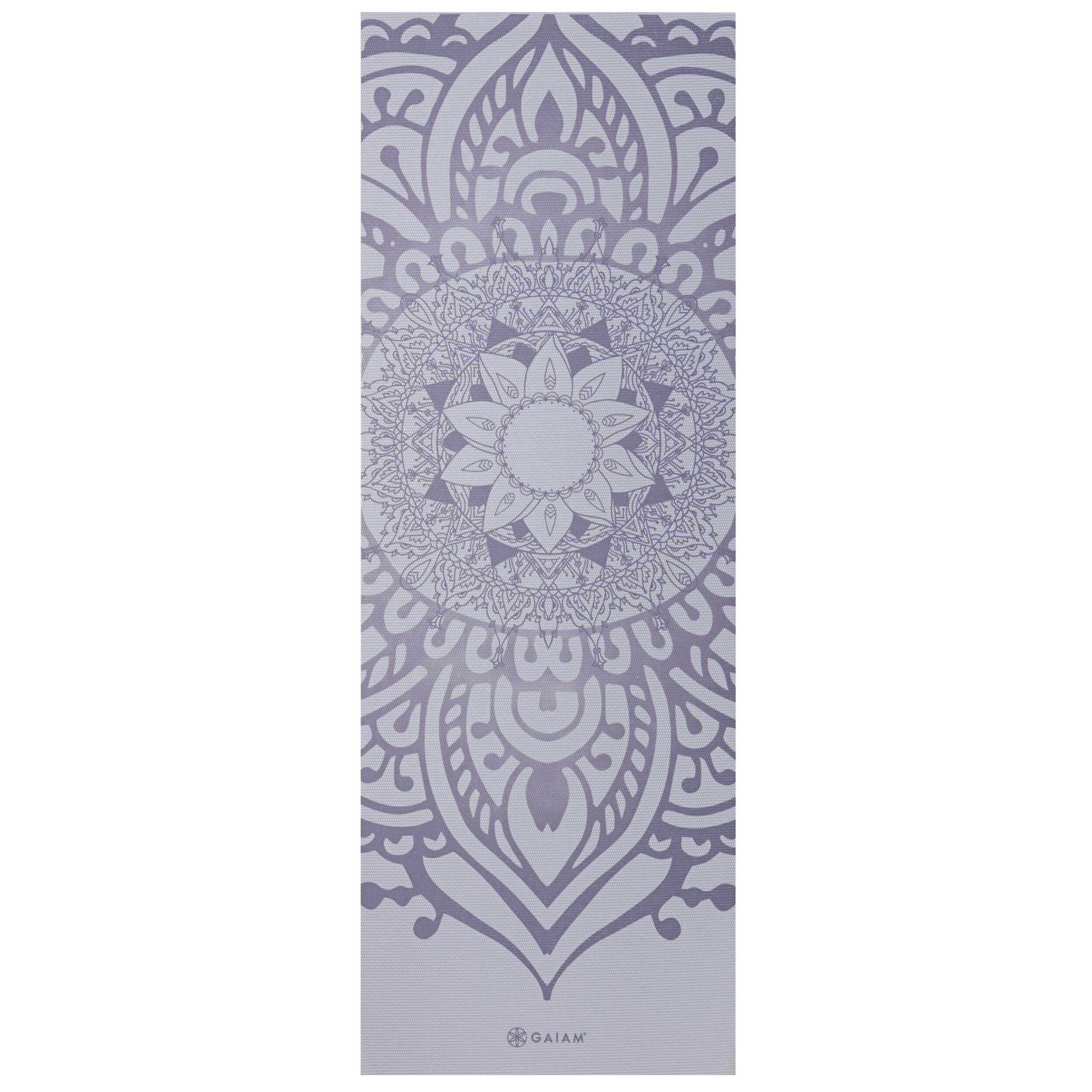 Wild Lilac zonnewijzer yogamat 5 mm 4/4