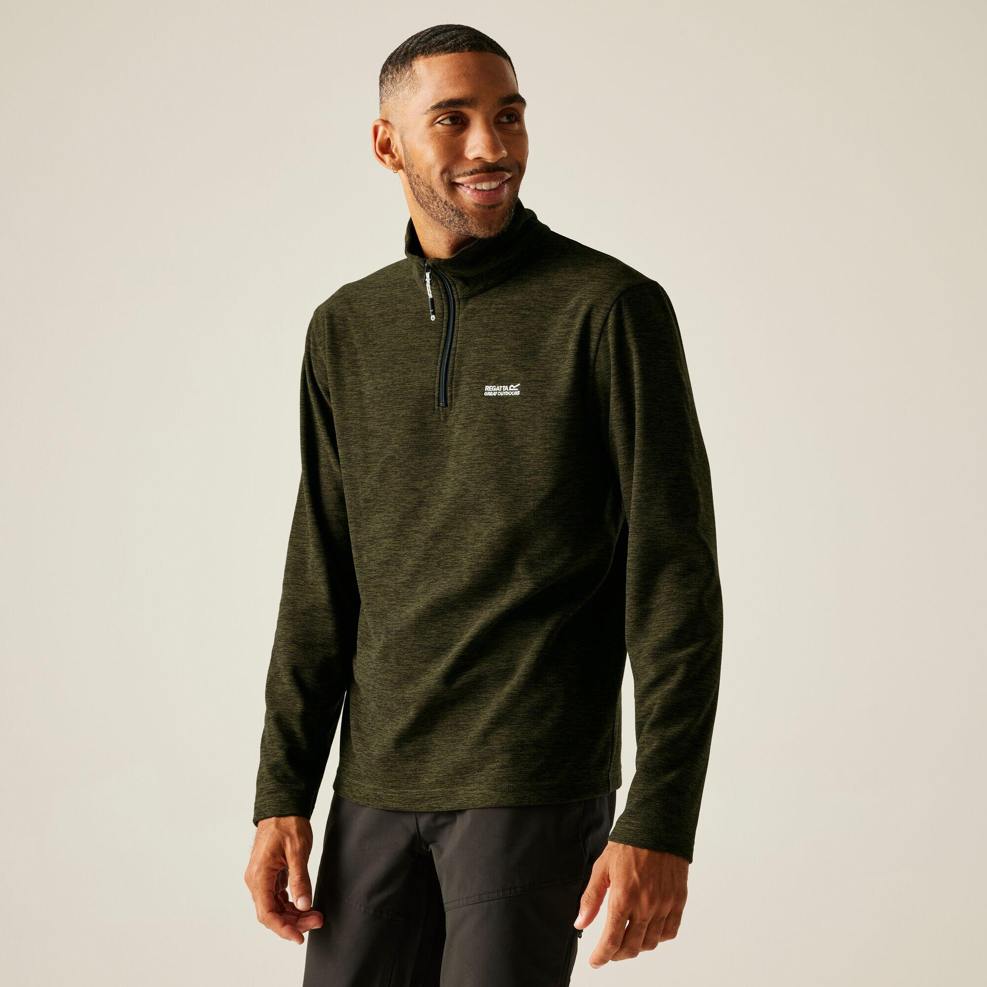 Męska Thompson Marl Half Zip Fleece