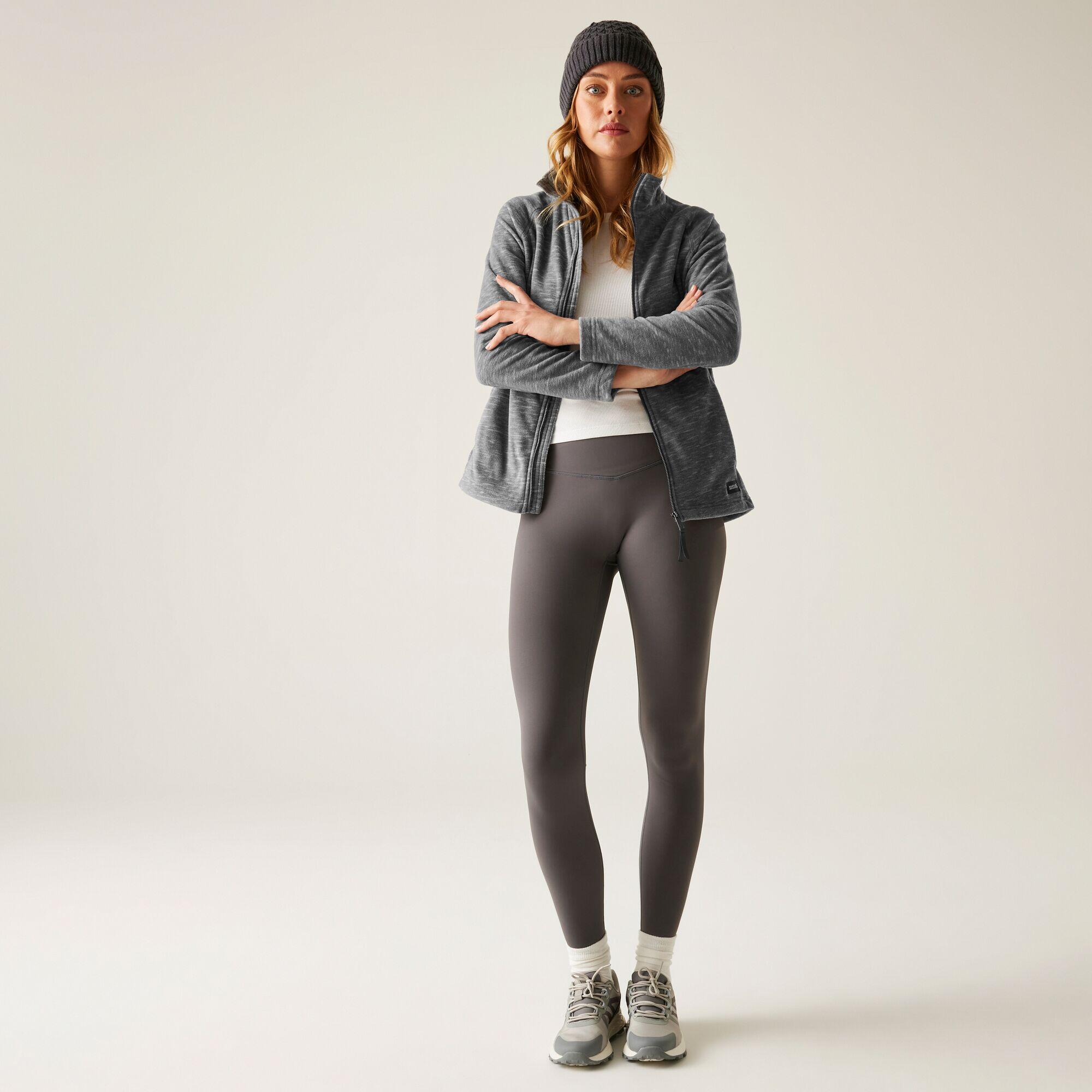 Mayse Leichtes Wärmendes Fleece mit durchgehendem Reißverschluss für Damen 3/7