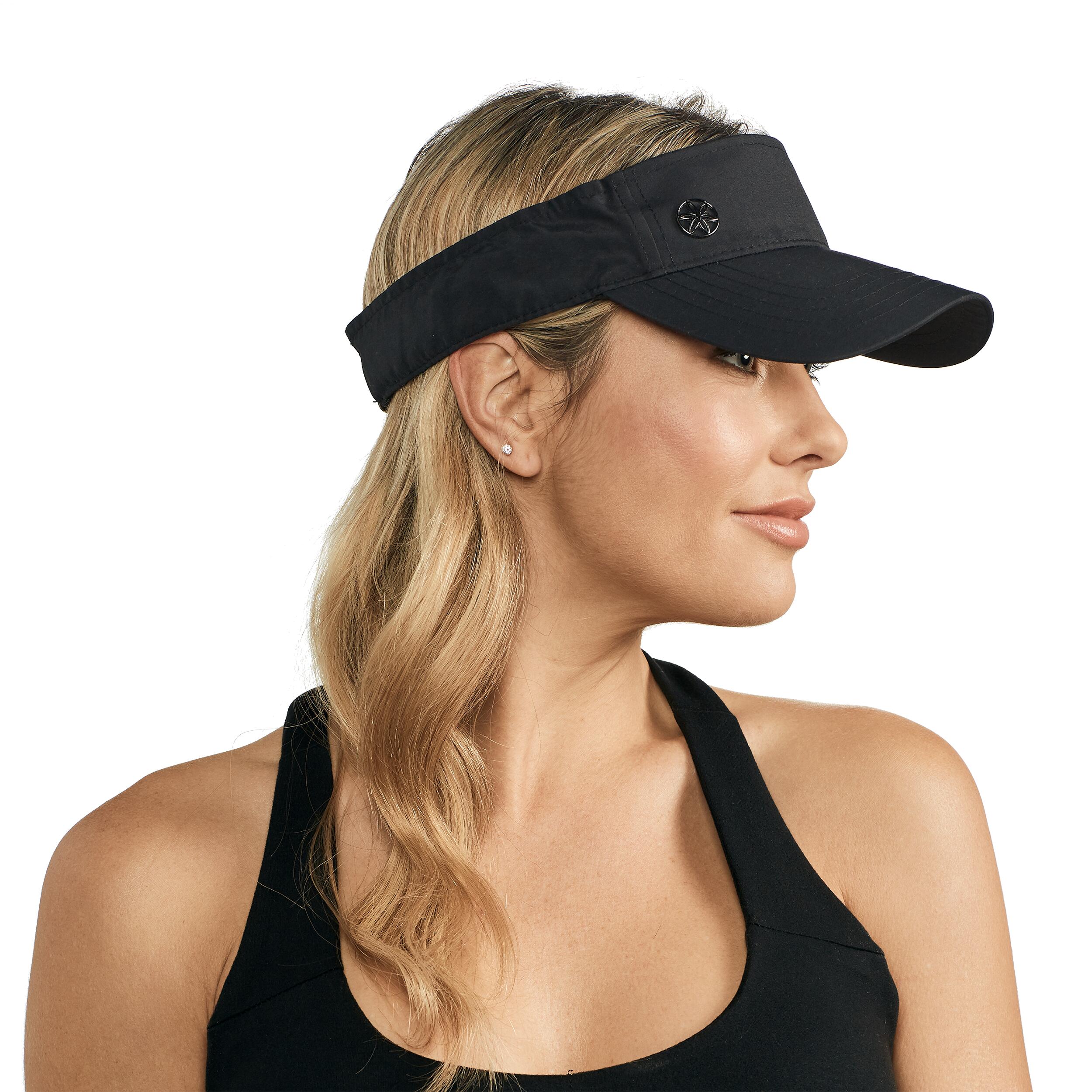 Classic fitnessvizier zwart 4/4