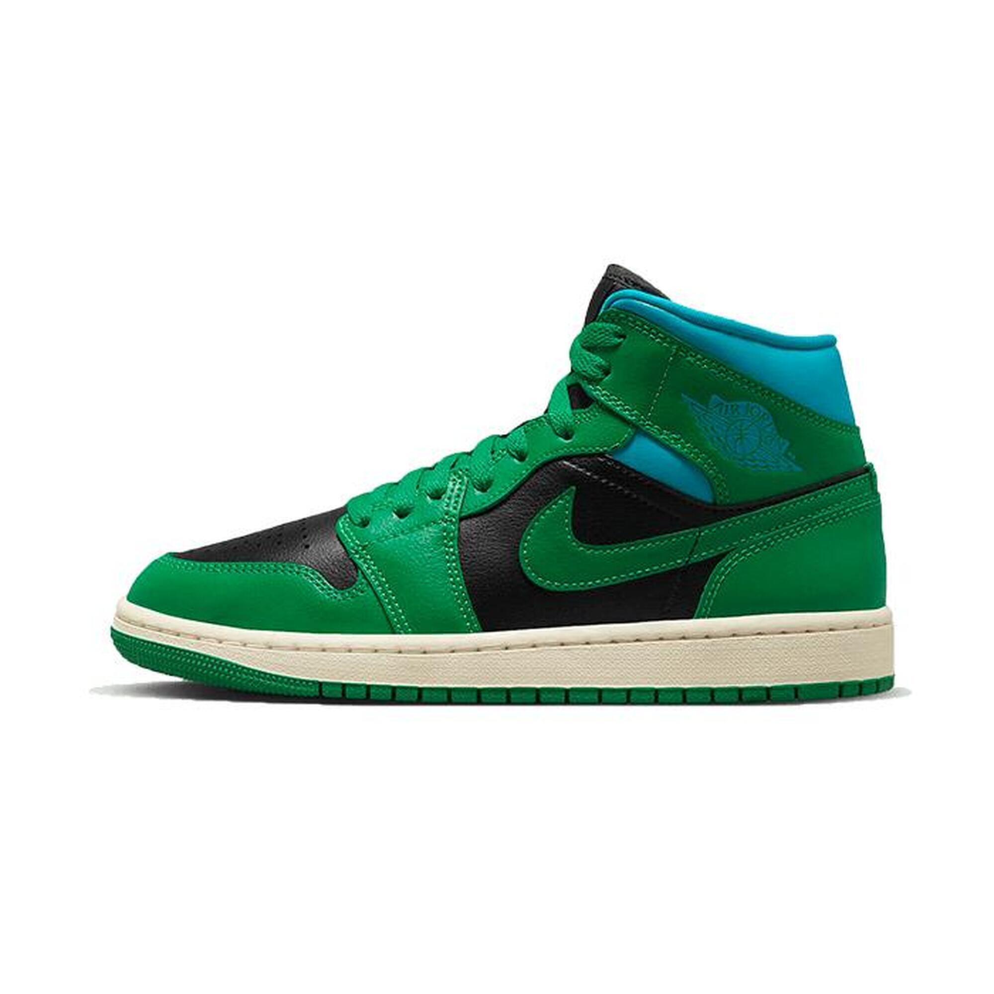 Jordan - Air Jordan 1 Mid Lucky Green Aquatone - Chaussures De Sport - Vert - Decathlon