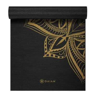 Bronze medallion yogamat 6 mm
