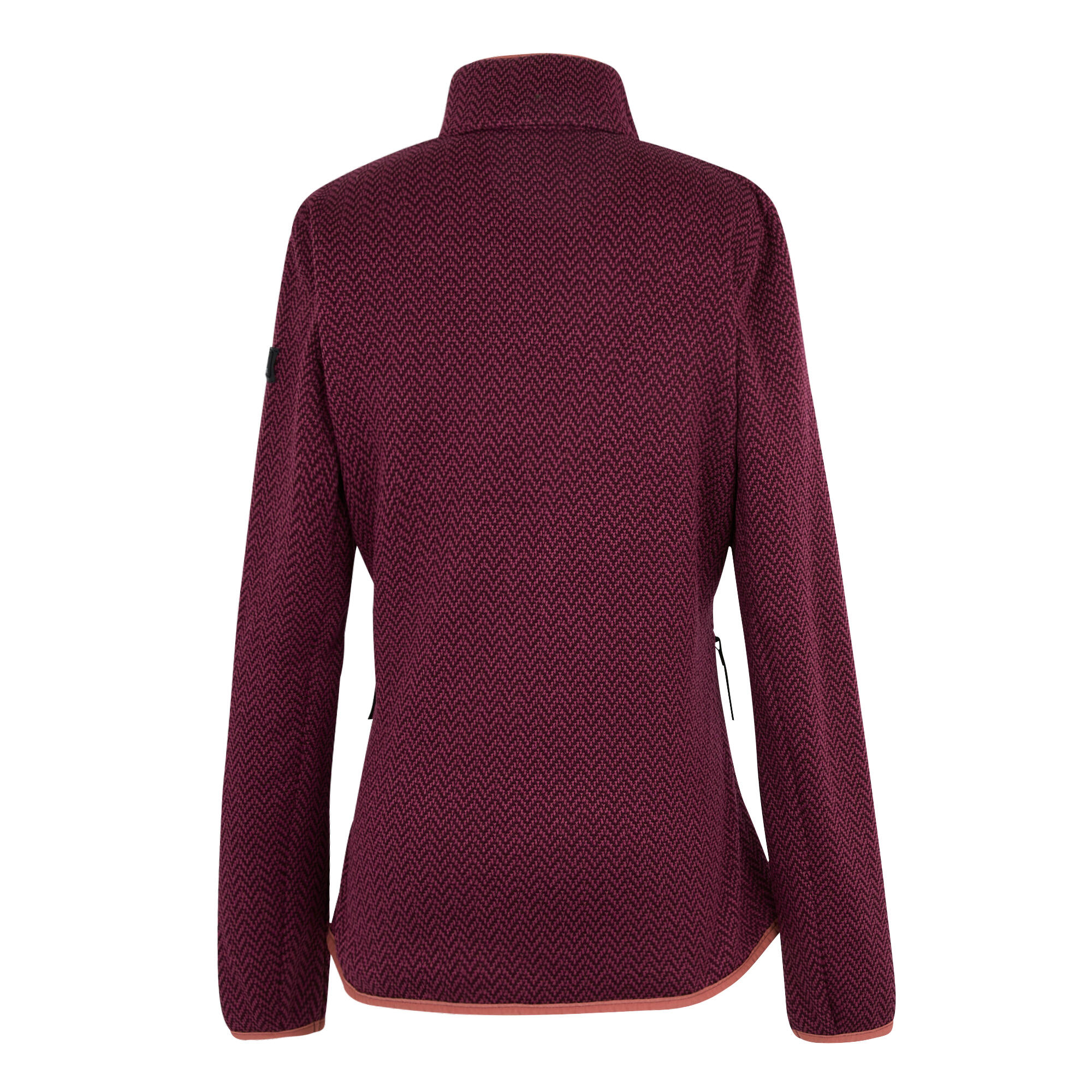 Womens Elzie IV Core Stretch Full-Zip Lightweight Fleece 6/7
