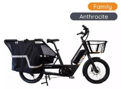 Vélo cargo électrique familial U-Cargo Family