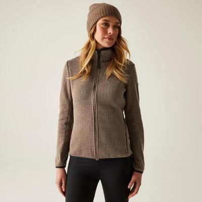 Felpa isolante leggera da donna Elzie con zip completa