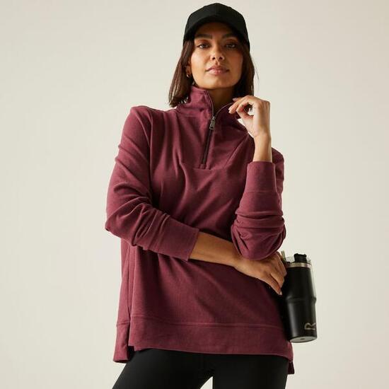 Polaire isolante demi-zippée Heidy pour femme