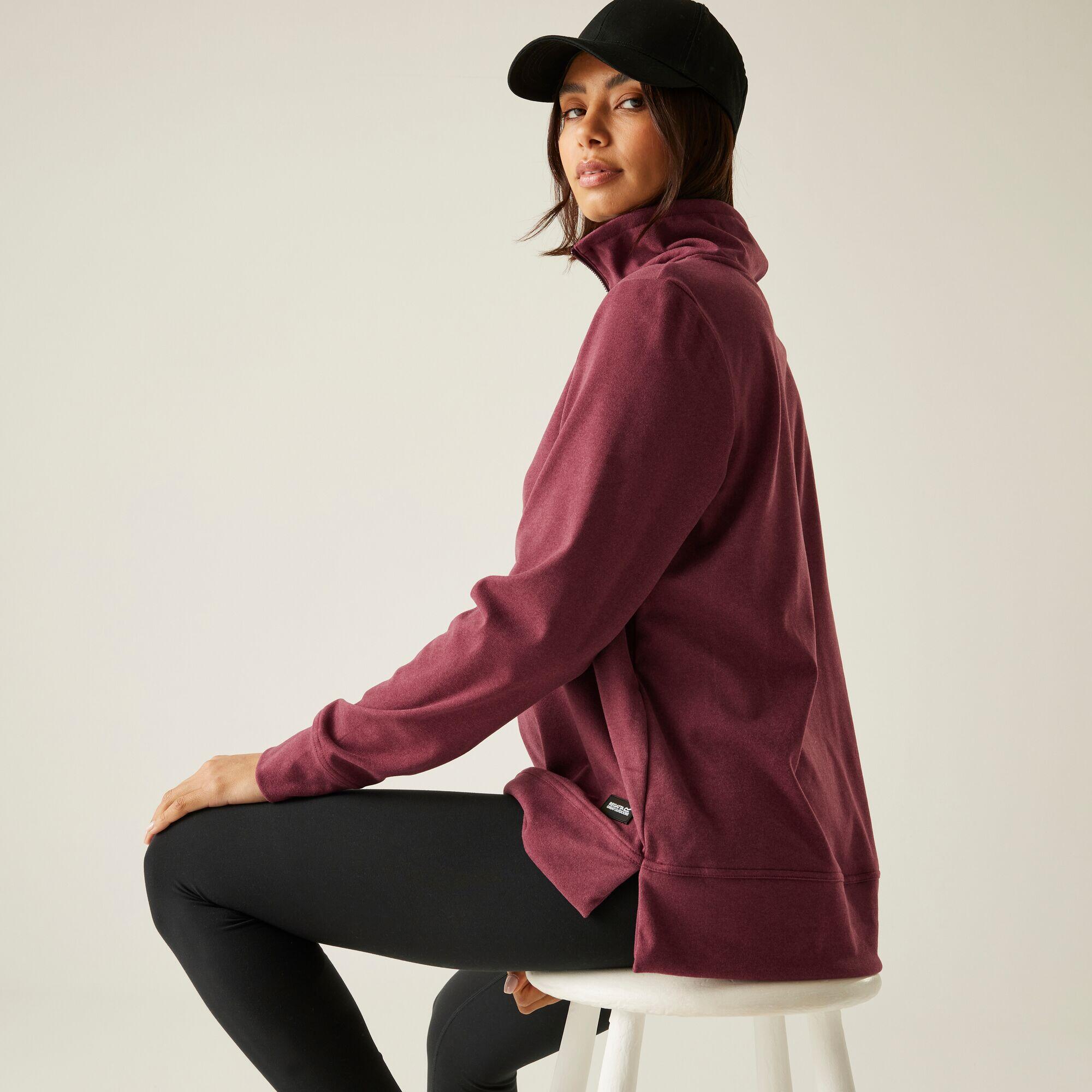 Demmi isolerende fleecetrui met 1/2 rits voor dames 6/7