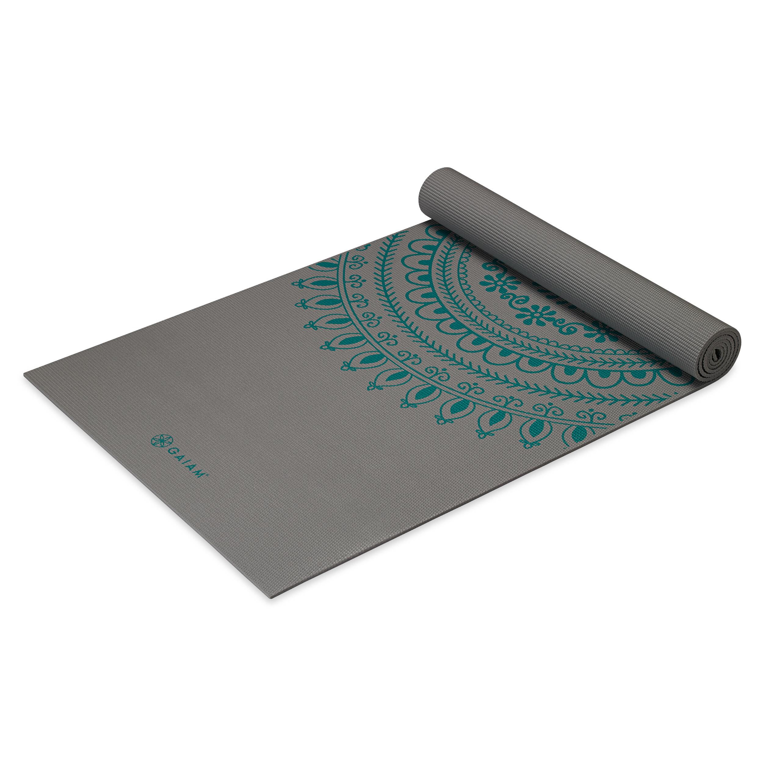 Teal Marrakesch Yogamatte 6mm Länger/Breiter 3/3