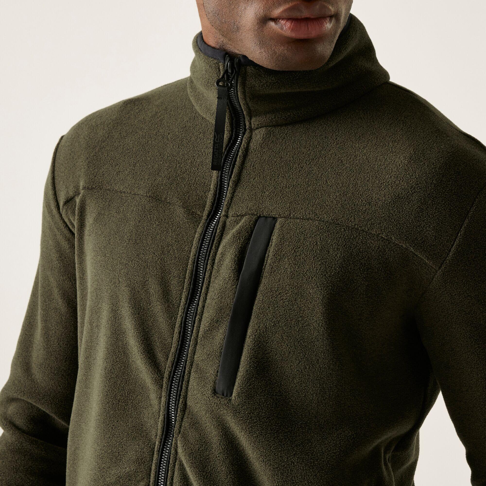 Felpa isolante da uomo Aidey con zip completa 4/7