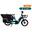 Bicicleta elétrica de carga da família U-Cargo