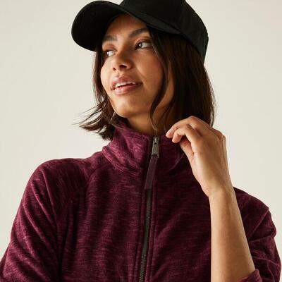 Felpa isolante leggera da donna Mayse con zip completa