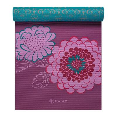 KIKU YOGAMATTE 6MM REVERSIBLE PRINTED
