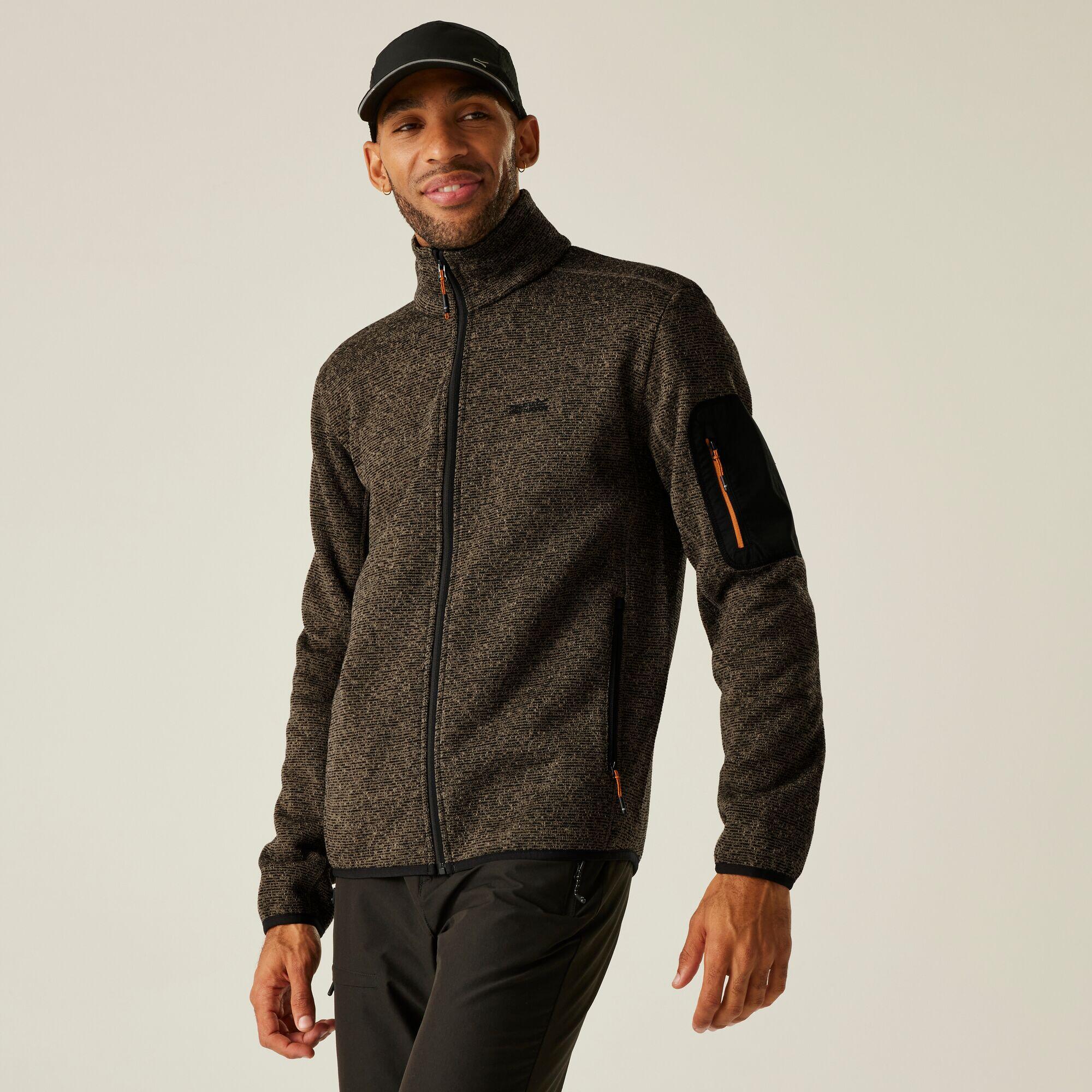 Newhill Wärmendes Stretch-Fleece mit durchgehendem Reißverschluss für Herren 4/7