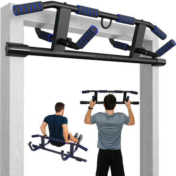 Vitalic optrekstang - pull up bar voor in je deurframe (zonder boren) 89 St