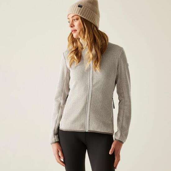 Polaire isolante légère entièrement zippée Elzie pour femme